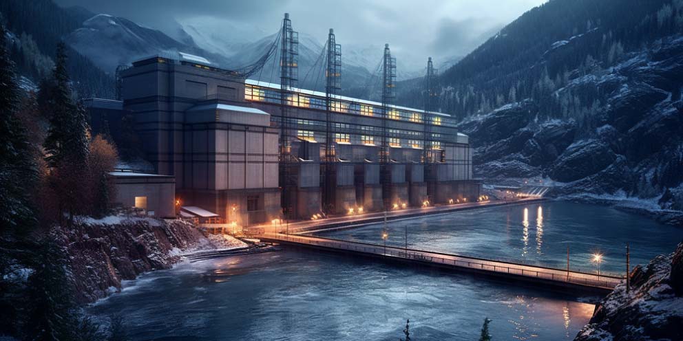 Hydroelectric Clean Energy Plant - Marketing for Energy Green Companies