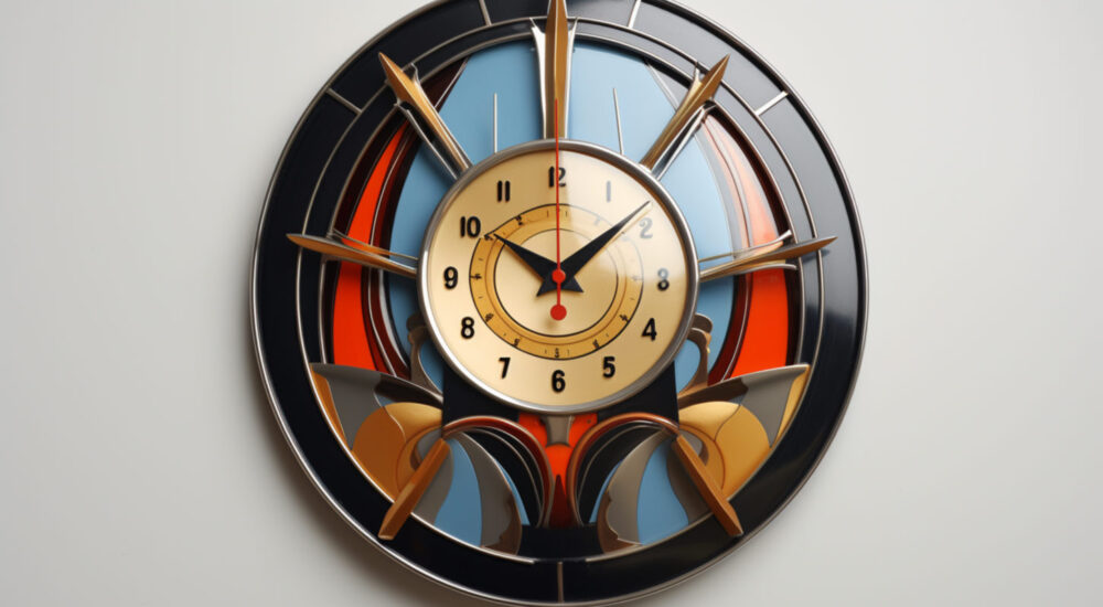 retro-clock-on-wall