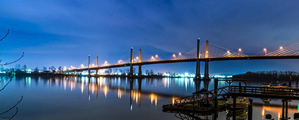 Golden Ears Bridge Connecting Businesses from Langley to Maple Ridge and Beyond