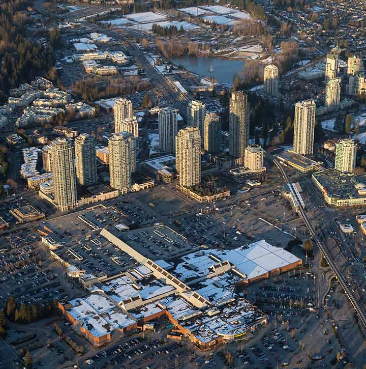 City in Coquitlam