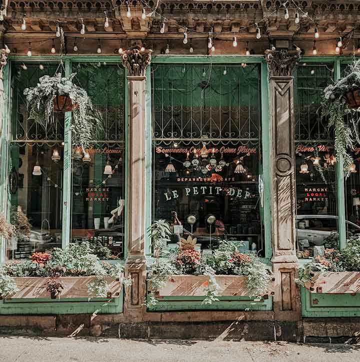 Vintage Storefront in Montreal