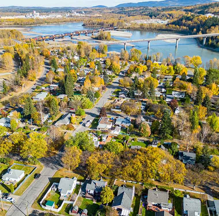 Prince George residential area