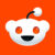 Snoo on reddit Orange Background