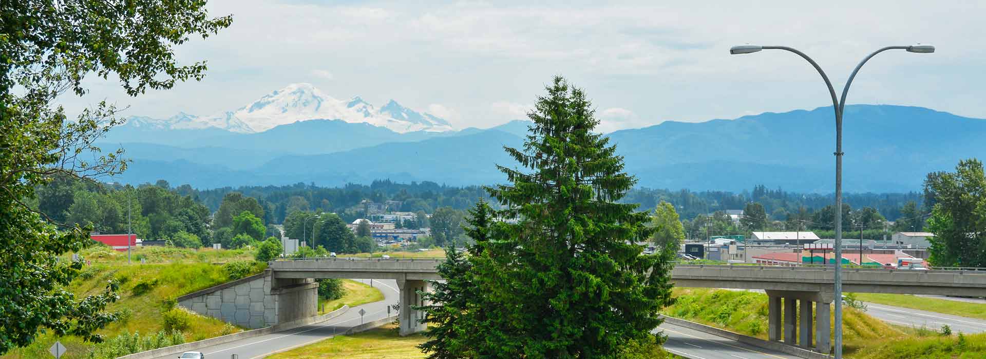 Abbotsford view from the Highway One