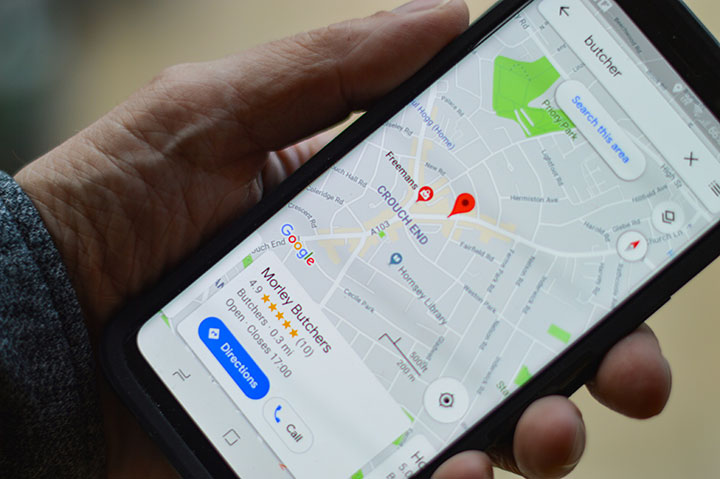 Local Business found on Google Maps